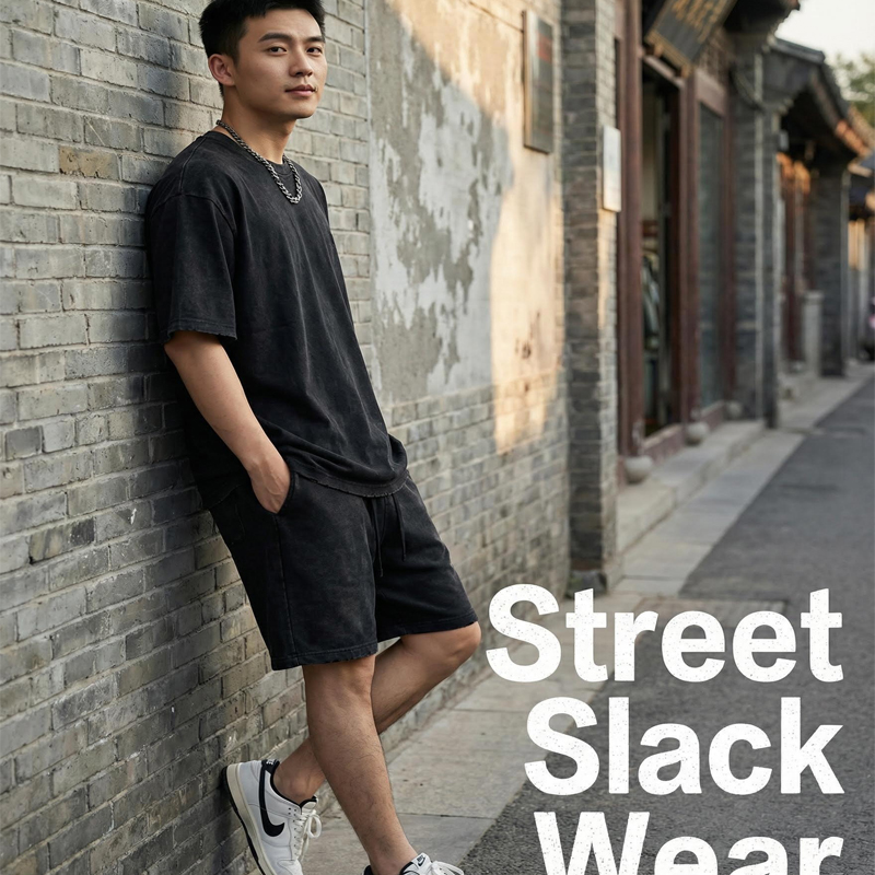 Men'S Fashion And Style - Новый летний модный комплект: футболка с