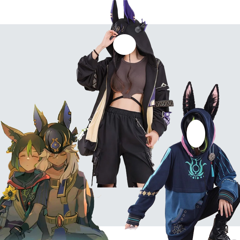 Streetwear Hoodie - Genshin Impact Cyno Tignari куртка с