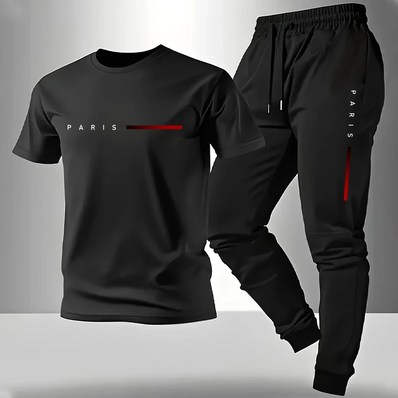 Men'S Fashion Advice - Новинка 2026: Мужской спортивный костюм (футболка