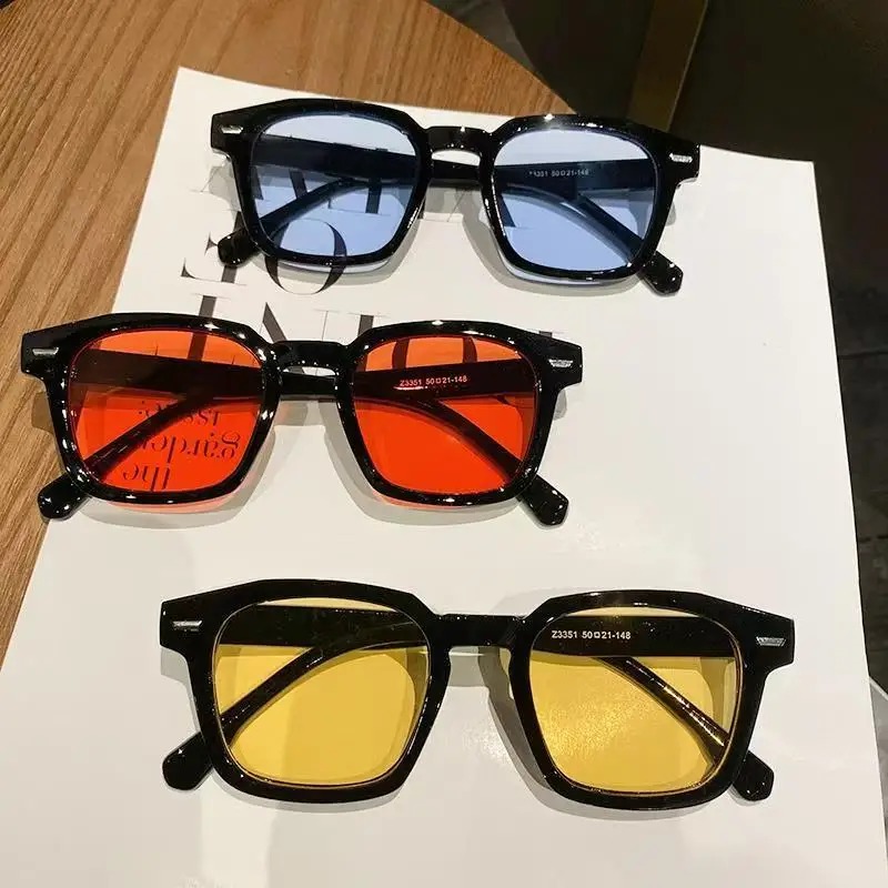 Men'S Fashion Glasses - Мужские прямоугольные винтажные солнцезащитные очки, модный