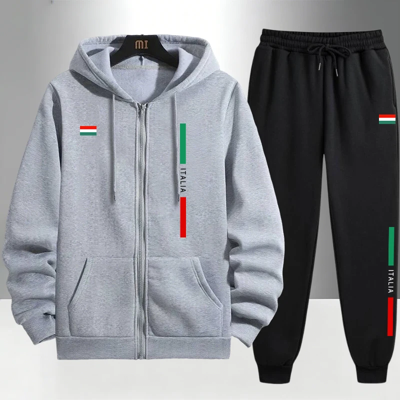 Mens Fashion Casual Outfits - Итальянский модный мужской комплект: куртка на