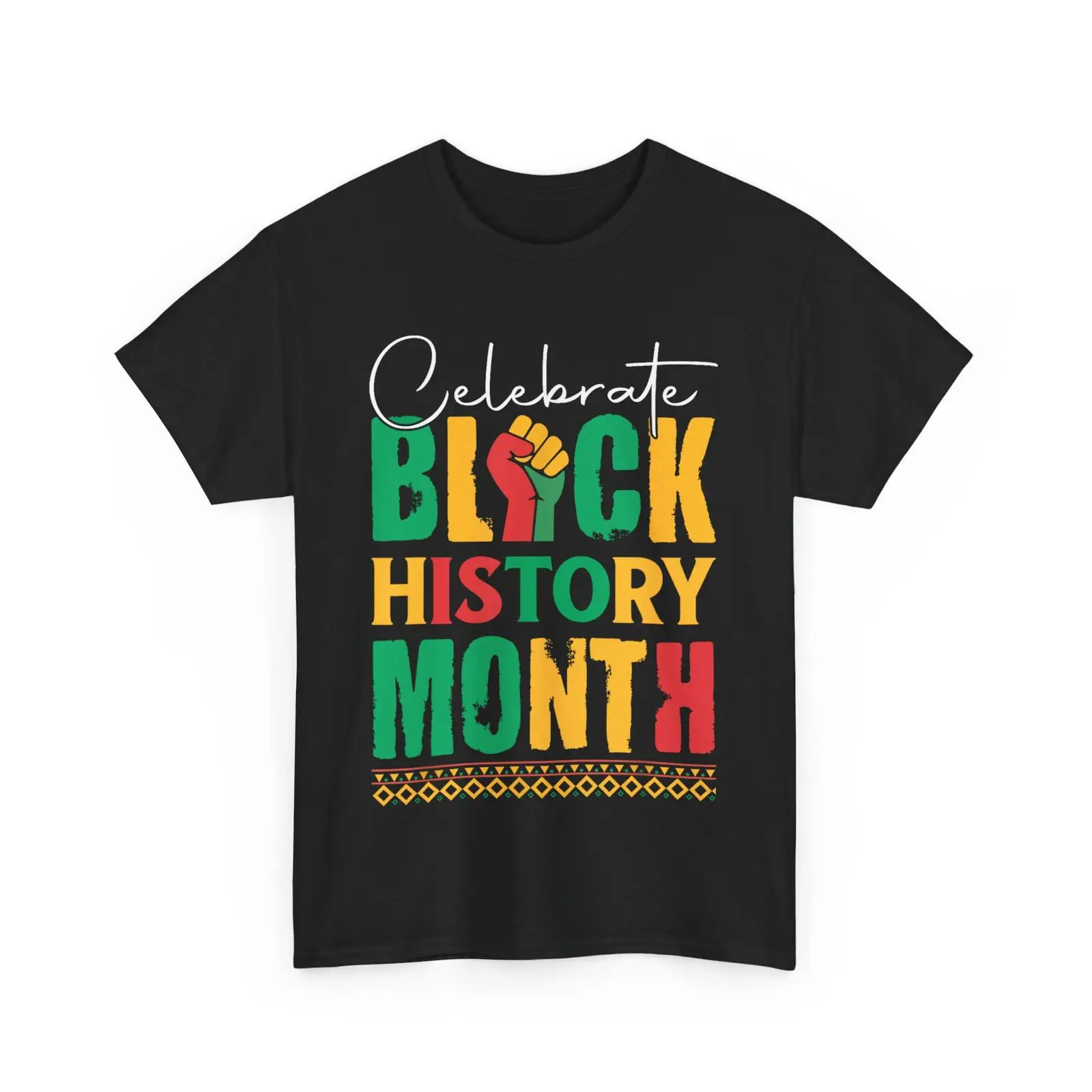 Men'S Fashion History - Футболка к Месяцу черной истории для