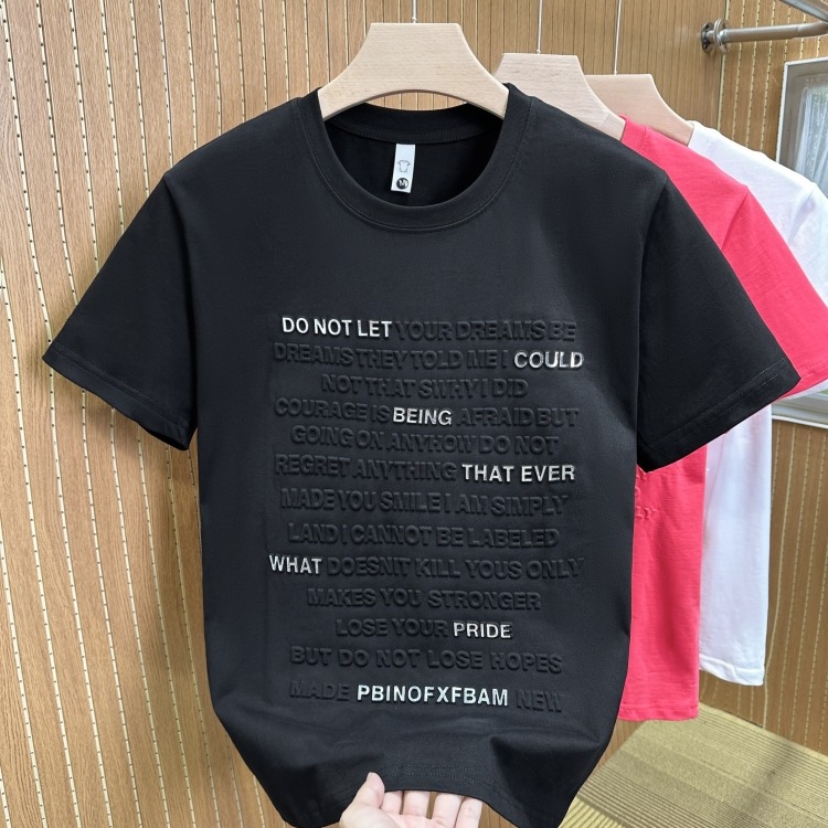 Mens Fashion Young - Новая стильная футболка свободного кроя с
