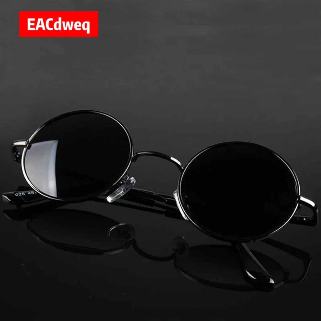 Men'S Fashion Glasses - Ретро-винтажные круглые солнцезащитные очки для мужчин