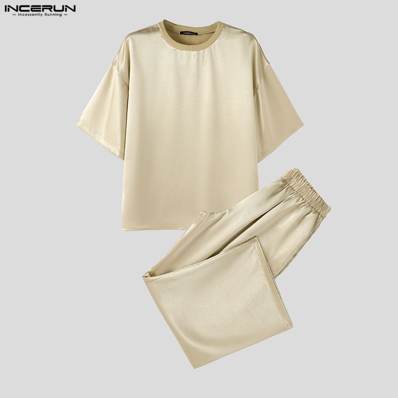 Мужские комплекты INCERUN: одн – обзор и цена Men'S Fashion Loose Pants
