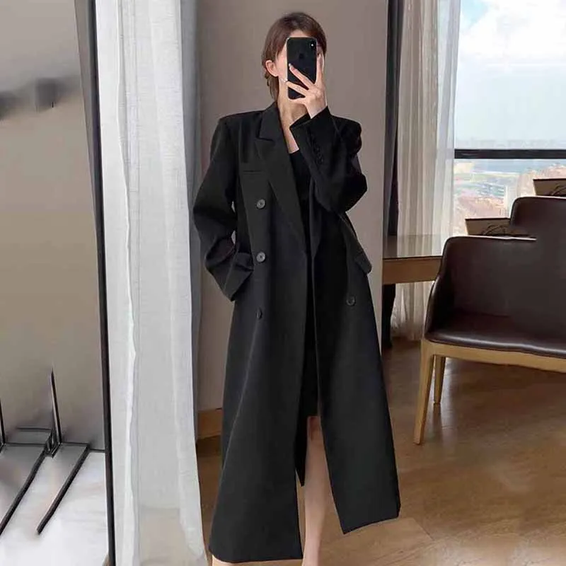 FANAN элегантный длинный плащ  – обзор и цена Mens Fashion Blazer