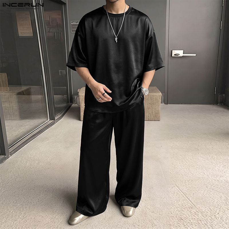 Мужские комплекты INCERUN: одн – обзор и цена Men'S Fashion Loose Pants