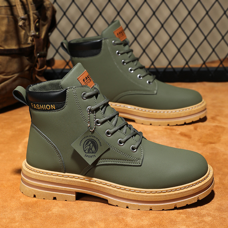 Мужские высокие ботинки 2024,  – обзор и цена Mens Fashion Autumn 2025