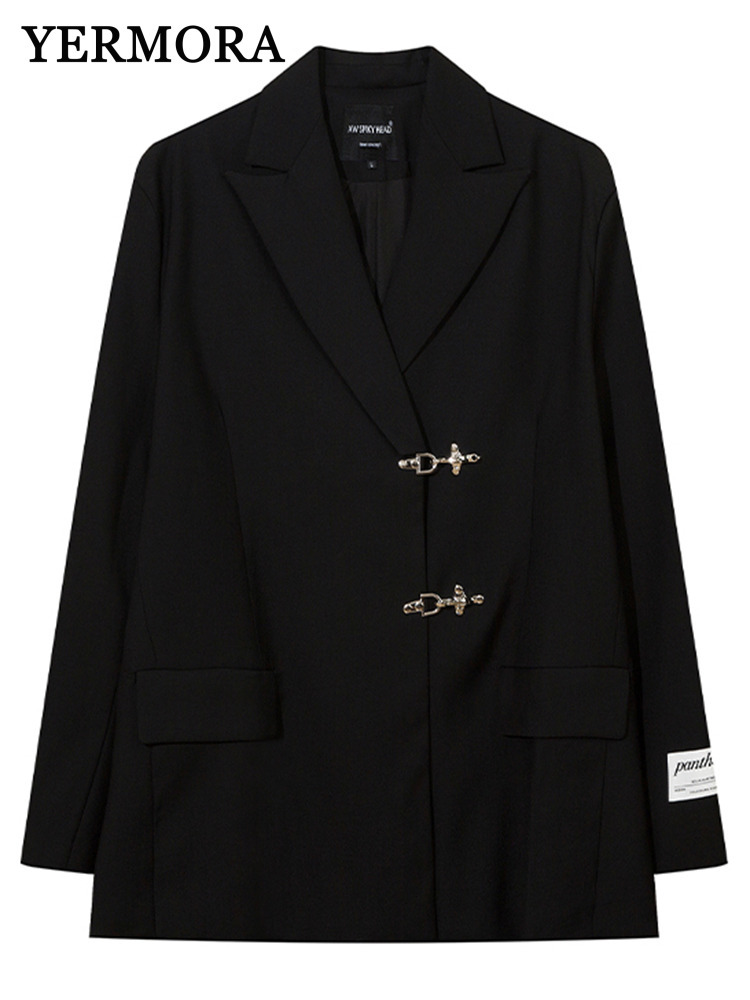 YERMORA женский черный повседн – обзор и цена Mens Fashion Blazer