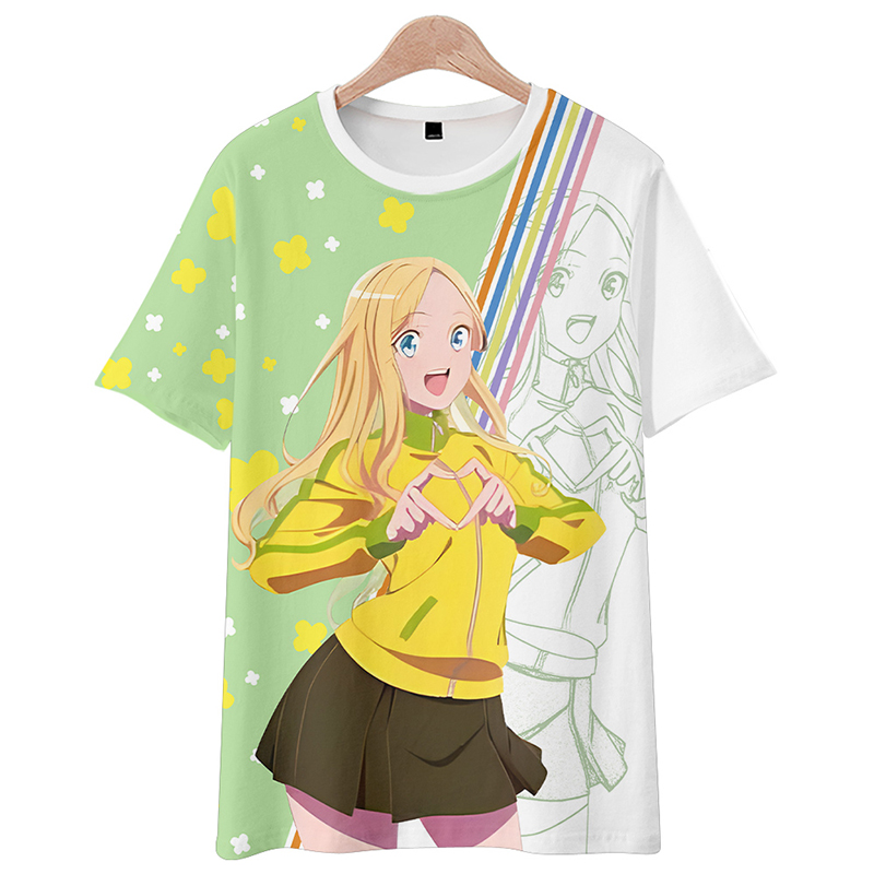3D-принт аниме Narenare -Cheer – обзор и цена Graphic Tee Oversized