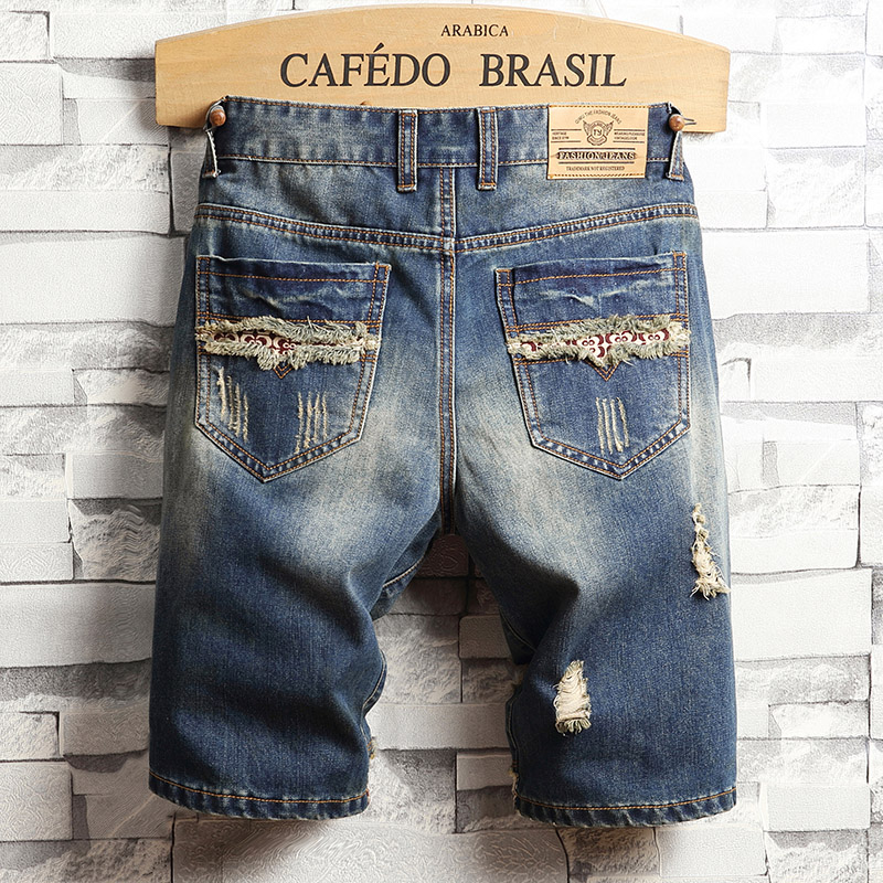 Рваные джинсовые шорты в стиле – обзор и цена Men'S Fashion Loose Pants