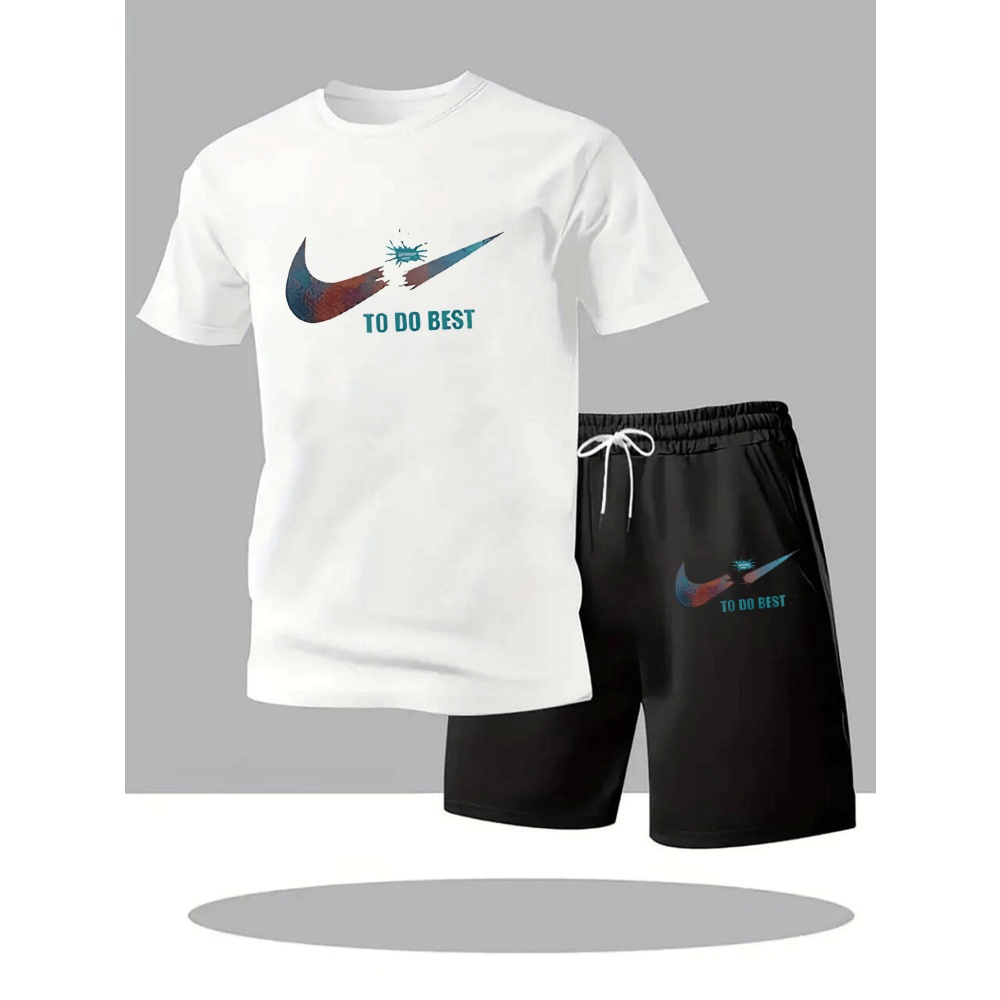 Новый летний спортивный костюм – обзор и цена Mens Fashion Casual Outfits