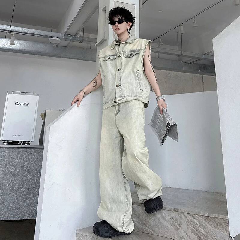 LUZHEN 2026 Летний джинсовый к – обзор и цена Men'S Fashion For 2026