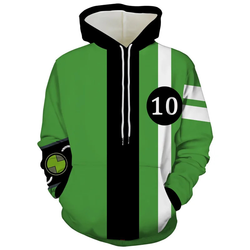 l2025l Новый косплей Ben 10, т – обзор и цена Streetwear Hoodie