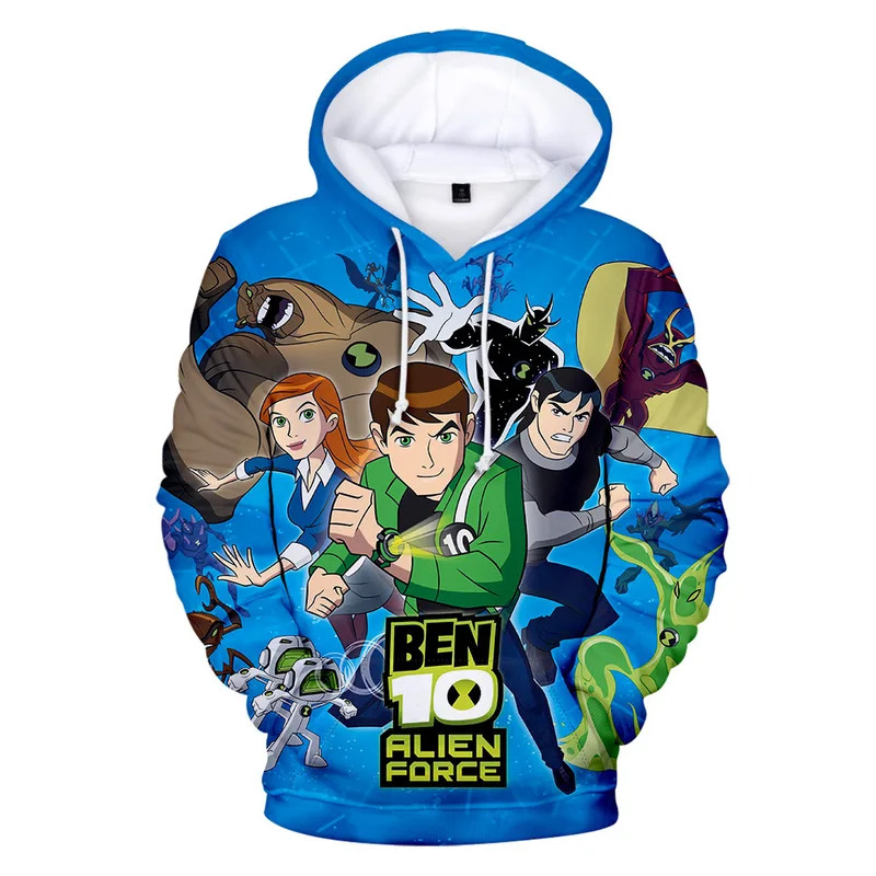 l2025l Новый косплей Ben 10, т – обзор и цена Streetwear Hoodie