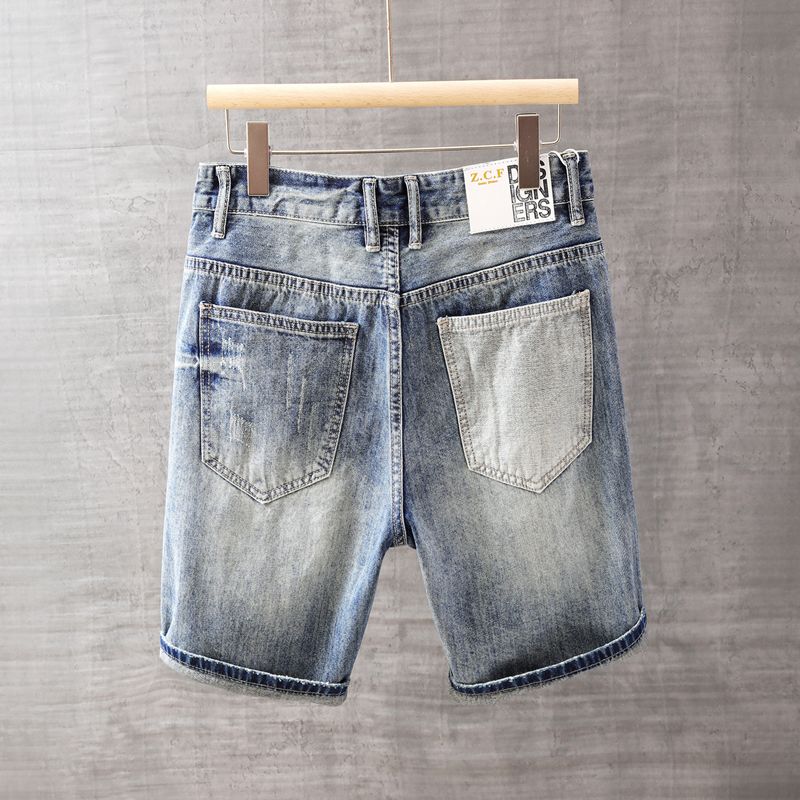 Мужские короткие джинсовые брю – обзор и цена Men'S Fashion Loose Pants