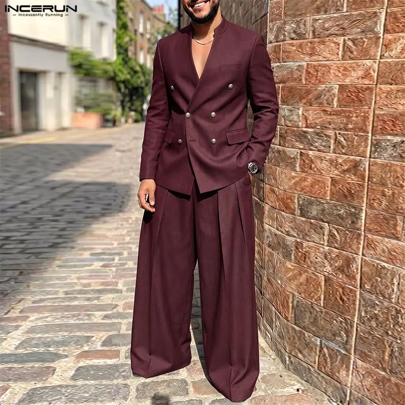 Мужские комплекты INCERUN: одн – обзор и цена Mens Fashion Blazer