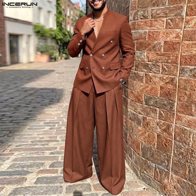 Мужские комплекты INCERUN: одн – обзор и цена Mens Fashion Blazer