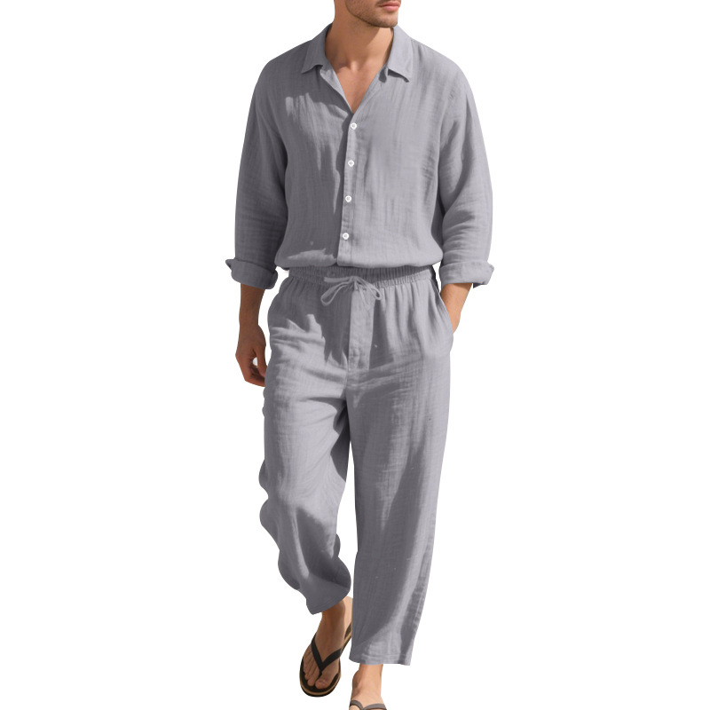 2025 льняной мужской костюм Fo – обзор и цена Men'S Fashion Essentials 2025