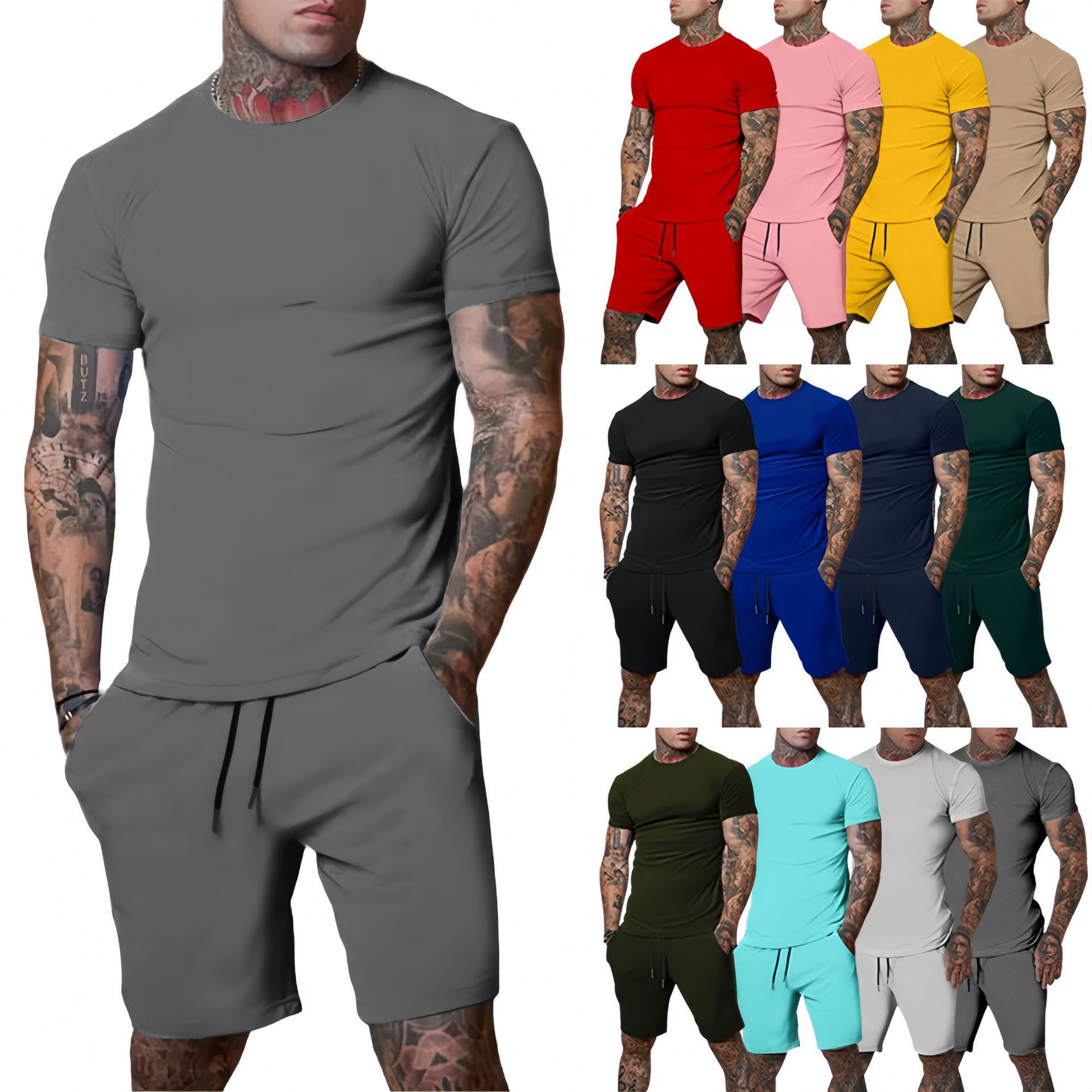 Модный и повседневный летний с – обзор и цена Quality Men'S Fashion