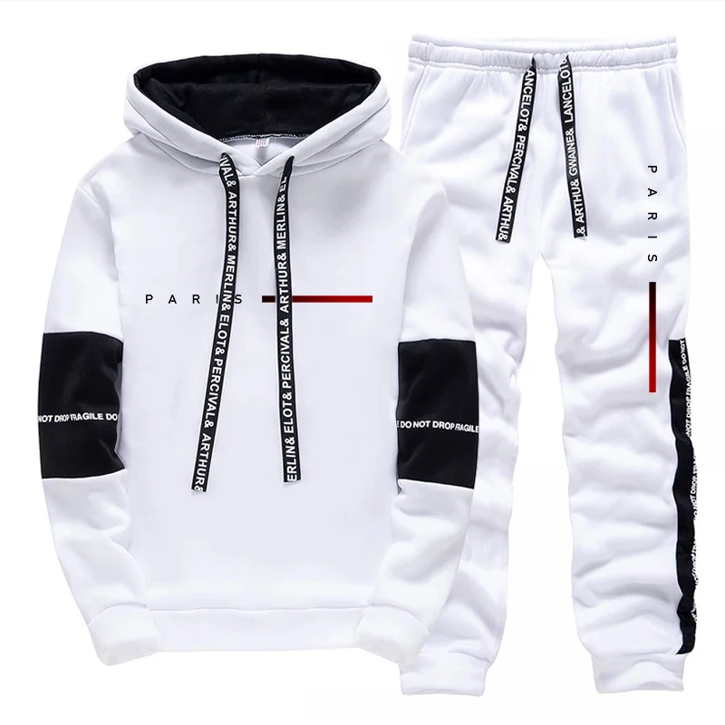 Мужской комплект: модный худи  – обзор и цена Streetwear Hoodie