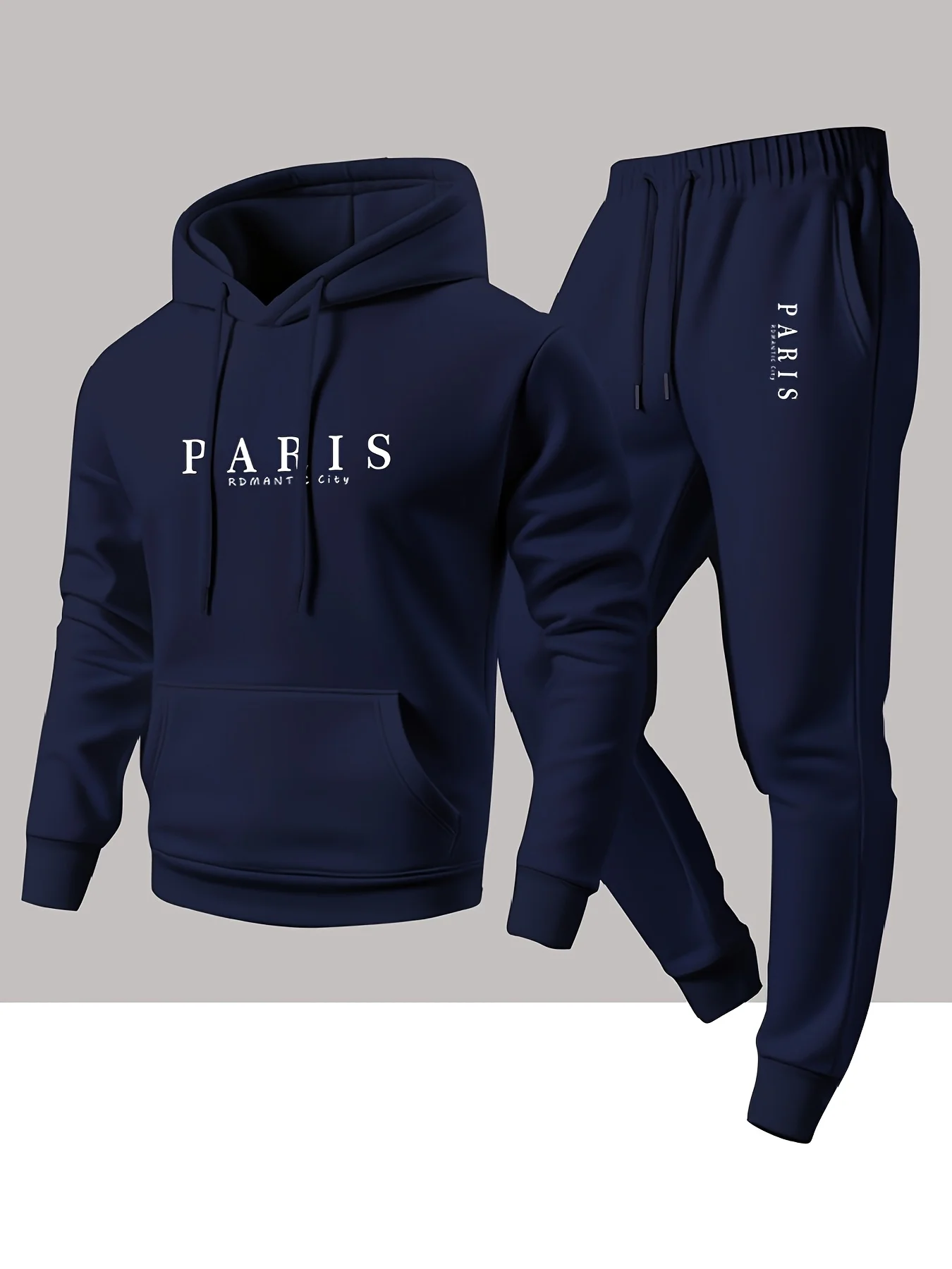 Мужской комплект в парижском с – обзор и цена Streetwear Hoodie