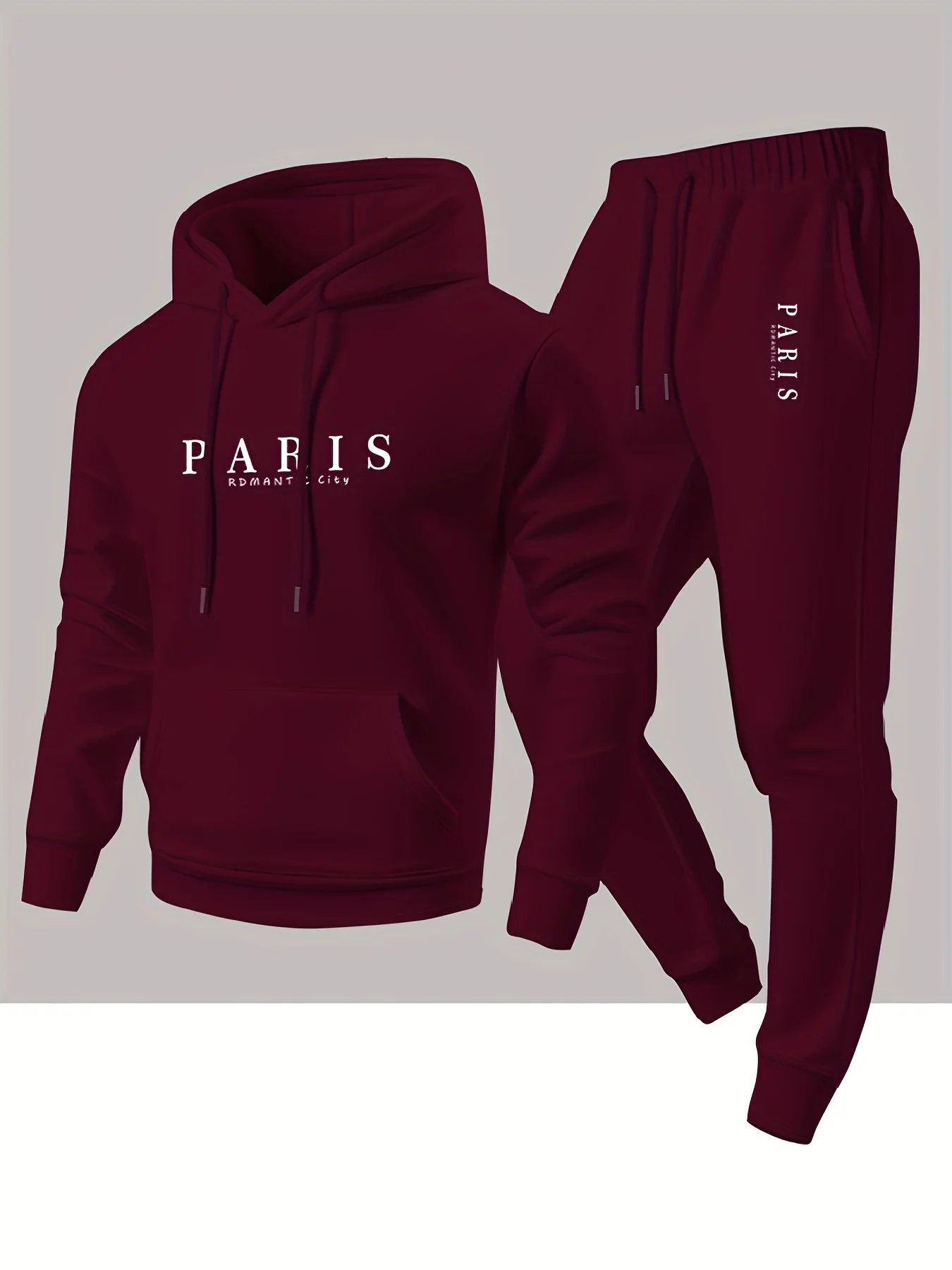 Мужской комплект в парижском с – обзор и цена Streetwear Hoodie